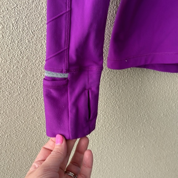 Lululemon Face The Frost 1/2 Zip in Tender Violet Size 4 - Picture 2 of 7